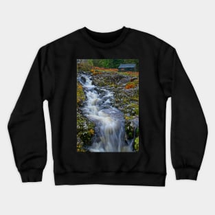 Waterfall at Ashness Bridge, English Lake District Crewneck Sweatshirt